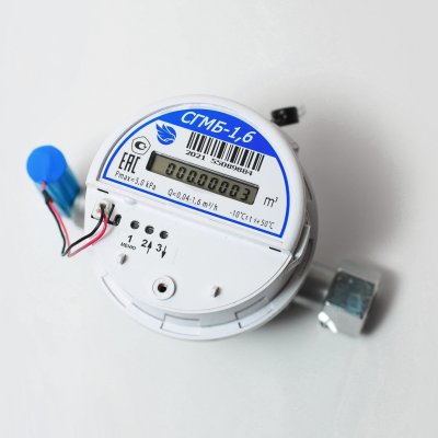 Small-sized domestic gas meter Small-sized domestic gas meter with data archive with data archive