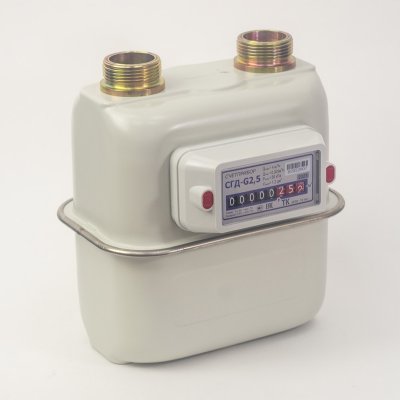 Volumetric orifice gas meter SGD-G-2.5